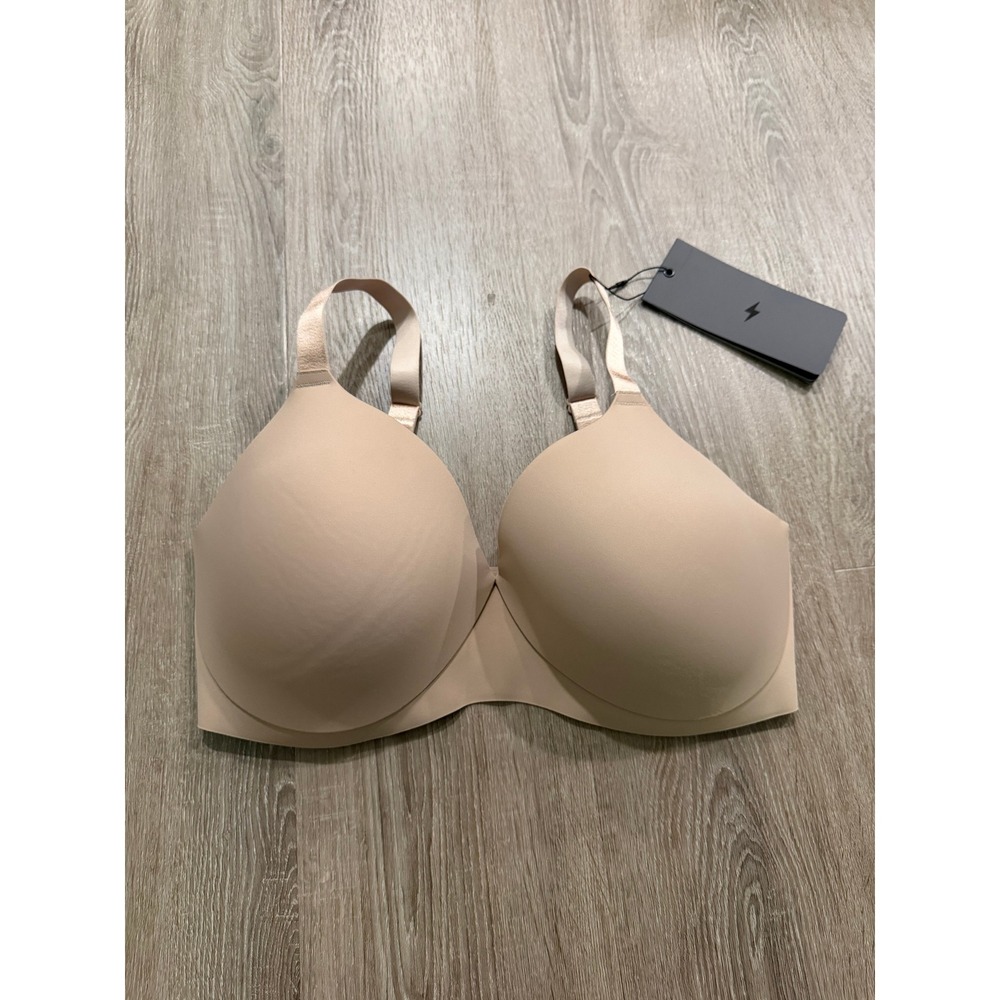 EBY Relief Bra Nude Beige Seamless Molded Cup 38DD RN136646